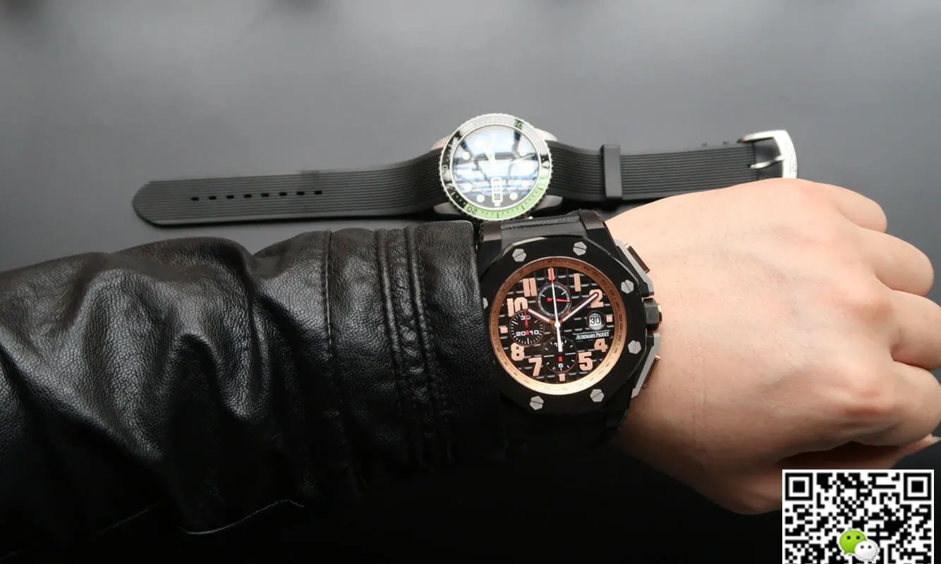 Audemars Piguet Royal Oak Offshore 26378IO.OO.A001KE.01 JF Factory 1:1 Best Edition Replica Watch V2 Black Strap